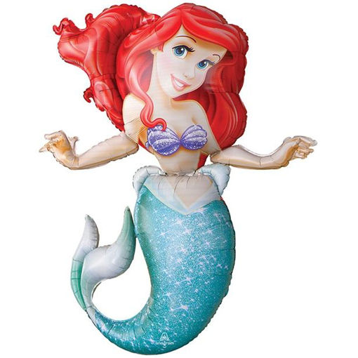 Picture of LITTLE MERMAID AIRWALKER FOIL BALLOON 96X134CM